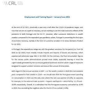 EMPLOYMENT AND TRAINING REPORT 2021_1st Semester